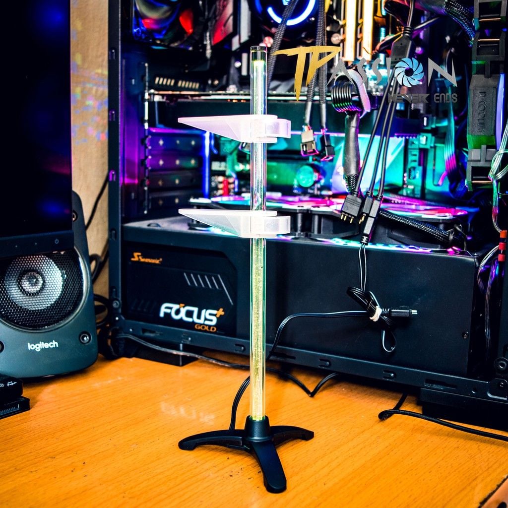 Giá đỡ chống xệ VGA (Card màn hình) SD-400 LED RGB và ARGB