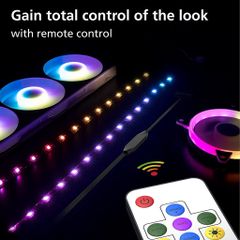 [Mã ELMS10 giảm 6% đơn 50K] Bộ Hub và Remote điều khiển Led RGB và ARGB - Controller Hàng chuẩn, chính hãng, dễ sử dụng