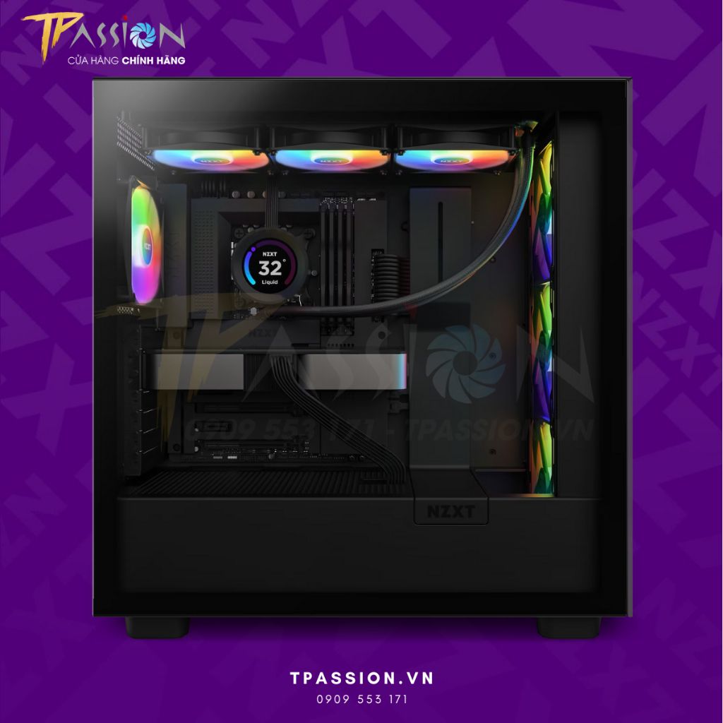 Tản nhiệt nước AIO CPU NZXT KRAKEN ELITE 360 RGB / 360 RGB (Black / White)  - Chính hãng BH 6 năm