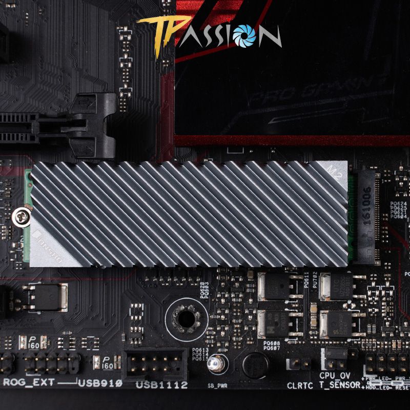 Tản nhiệt SSD M2 2280 Jonsbo V3 - Tản nhôm chống gỉ cao cấp, hiệu năng cho ổ cứng cao