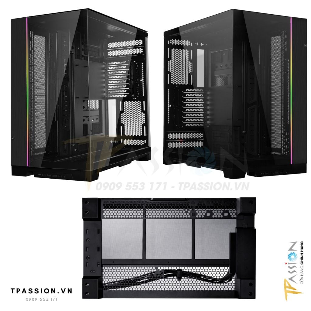 Vỏ case máy tính Lian Li O11 Dynamic EVO XL Black / White Trắng - O11D EVO XL - Chính hãng