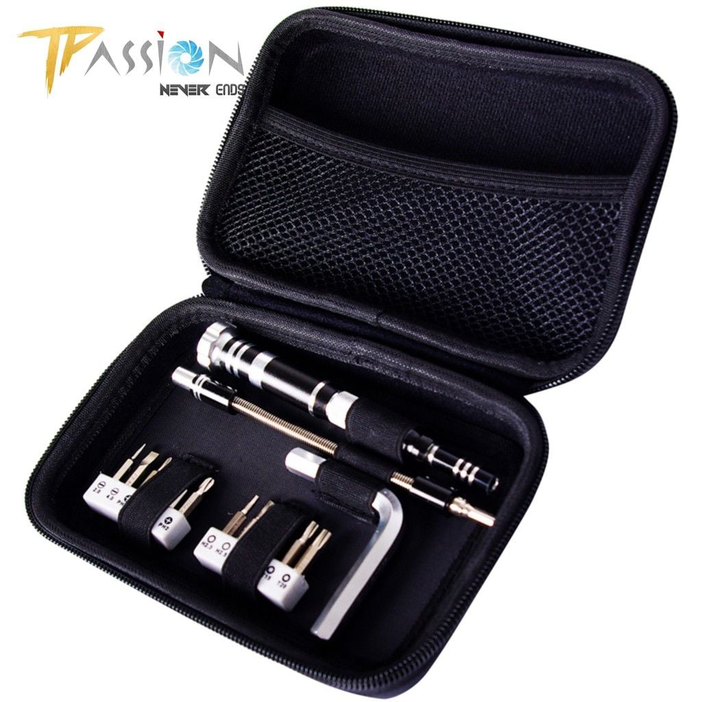 Bộ dụng cụ tua vít Phanteks 16 Piece Computer Tool Kit - Dụng cụ mở máy tính, quạt, ổ cứng, water pumps, water blocks