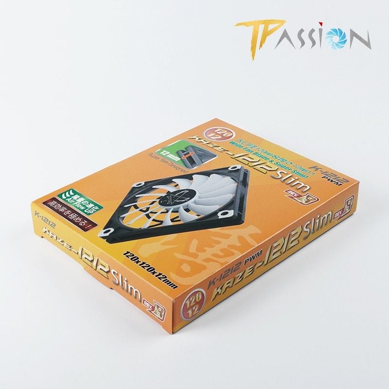 Quạt tản nhiệt fan case 12cm Scythe KAZE-1212 Slim REV.B