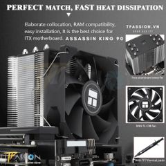 Tản nhiệt khí CPU Thermalright ASSASSIN KING 90 - AK90 / ASSASSIN X 90 SE - AX90 SE