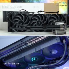 Tản nhiệt nước AIO CPU DEEPCOOL MYSTIQUE 240 | 360 MÀN HÌNH LCD - bơm LED ARGB 5V