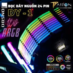 Bọc dây nguồn nối dài 24Pin Cover Jonsbo DY-1 LED ARGB 5V 3Pin