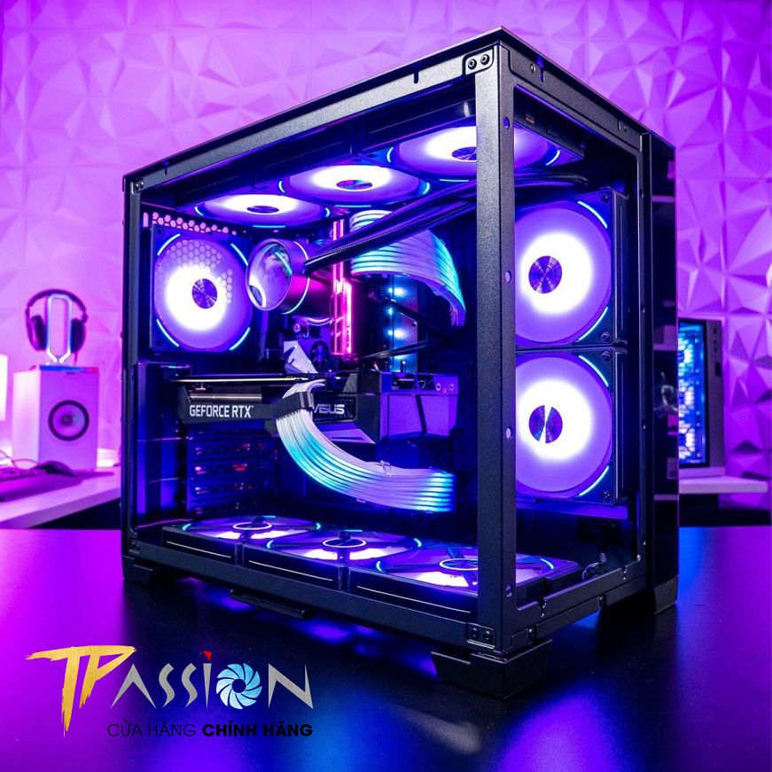 Quạt tản nhiệt LIAN LI UNI FAN AL120 | AL140 LED ARGB 5V - Fan ghép nối không dây, Tốc 1900RPM, PWM, fan case 12cm, 14c