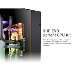 Bộ dựng đứng dọc VGA Lian Li O11DE-2X | 2W Upright GPU Kit cho case O11 Dynamic EVO kèm dây PCI-E 4.0 Riser - O11DE 2X