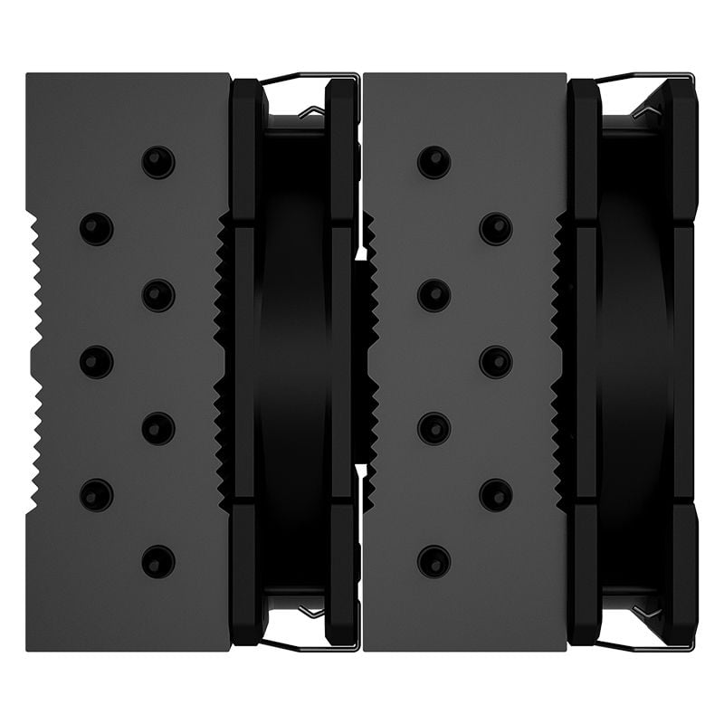 Tản nhiệt khí CPU ID-Cooling SE-207-XT BLACK | ADVANCED - Chính hãng BH 24 tháng, SE 207 XT tháp đôi 2 quạt, 7 ống đồng