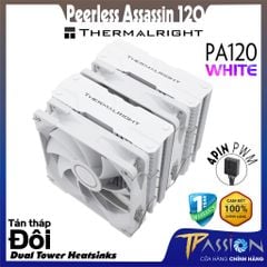 Tản nhiệt khí CPU Thermalright Peerless Assassin 120 WHITE (PA120 Trắng)