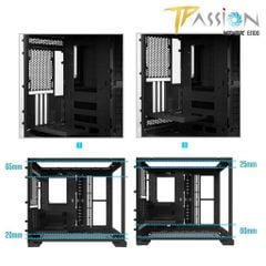 Bộ kit giá dựng VGA Lian Li O11DMINI-1 Vertical GPU Bracket KIT PCIE Gen 4.0 Black White - Chính hãng, case O11 MINI