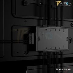 Bộ hub chia nguồn quạt ID-Cooling FH-10 PWM - Chính hãng, 10 cổng 4pin PWM, 3pin 4pin Fan case