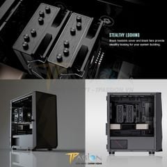 Tản nhiệt CPU ID-Cooling SE-55 BLACK / SNOW WHITE LED ARGB