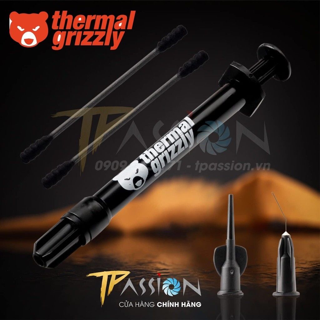 Keo tản nhiệt CPU Thermal Grizzly Conductonaut 1g | kim loại lỏng | KEO GẤU