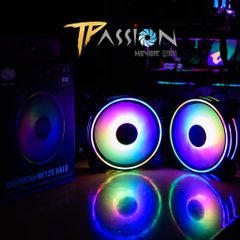 Bộ 3 quạt Fan Case 12cm Cooler Master MF120 HALO ARGB 3 in 1