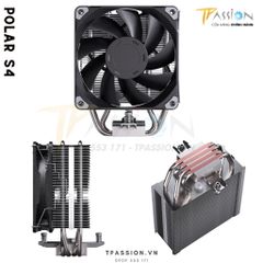 Tản nhiệt khí CPU PHANTEKS POLAR S5 / S5 LED DRGB / S4 - Chính hãng, tản tháp quạt PWM, LED ARGB sync, 1700, 5 ống đồng