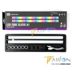 Bọc ống tản nhiệt nước Cooler Master Addressable RGB LED Tube Sleeve A1 - Chính hãng, 30 bóng LED ARGB 5v neon mịn đẹp
