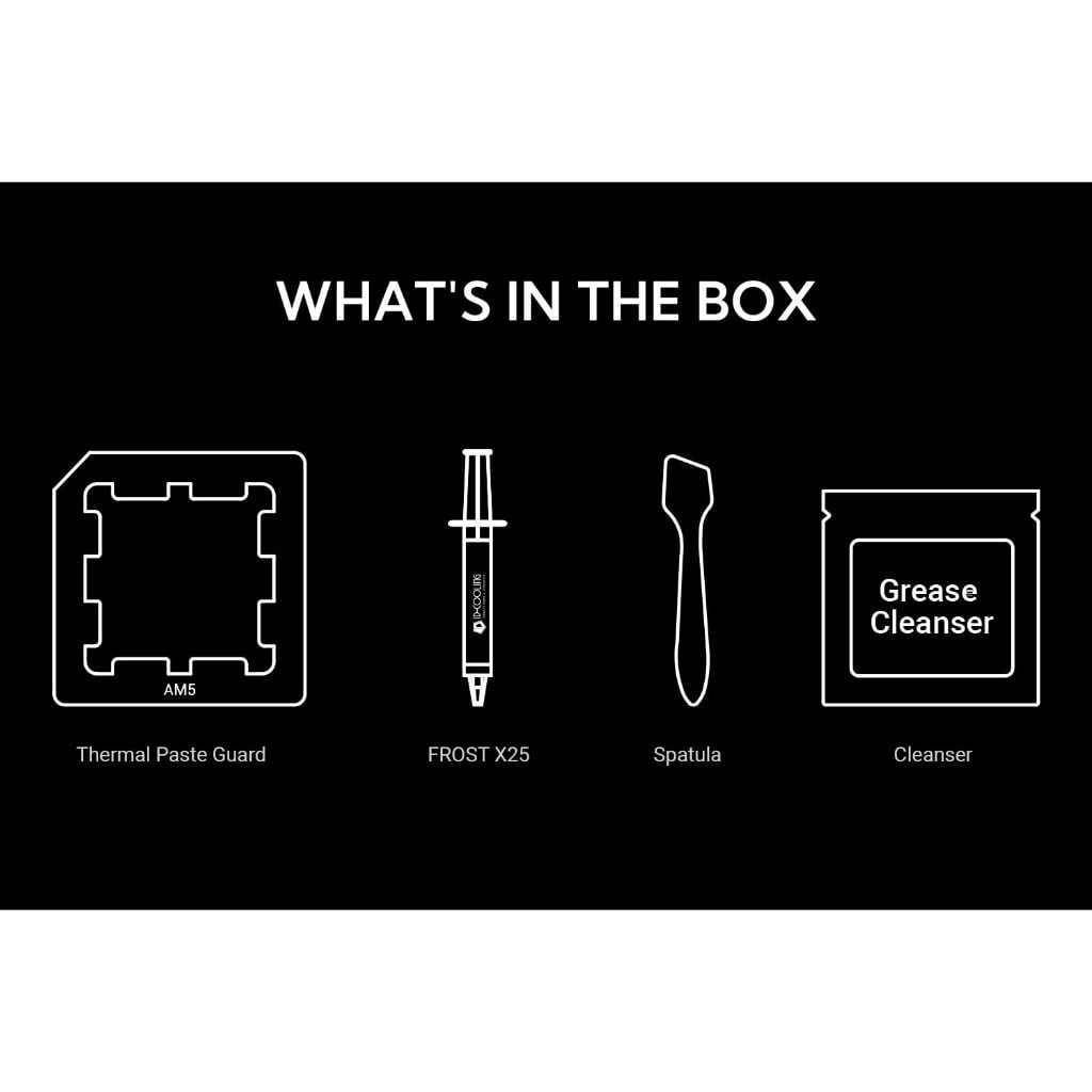 Khung chống tràn keo ID-COOLING AM5 - TPGS cho CPU AMD AM5 CPU - Chính hãng, tặng sẵn keo tản nhiệt