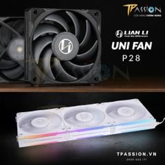 Quạt tản nhiệt LIAN LI UNI FAN P28 Black | White