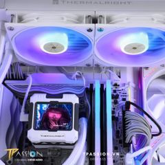 Tản nhiệt nước CPU AIO THERMALRIGHT FROZEN WARFRAME LCD 360 | BLACK WHITE