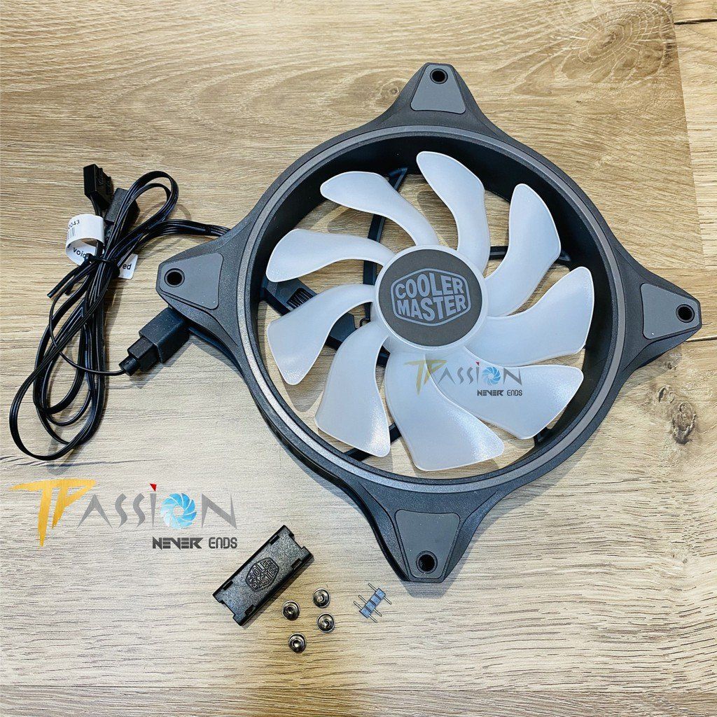 Quạt Fan Case 14cm Cooler Master MASTERFAN MF140 HALO LED ARGB Gen 2
