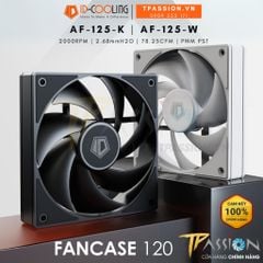 Quạt fan case 12cm ID-COOLING AF-125-K / AF-125-W (Tốc độ 2000RPM/ PWM PST)