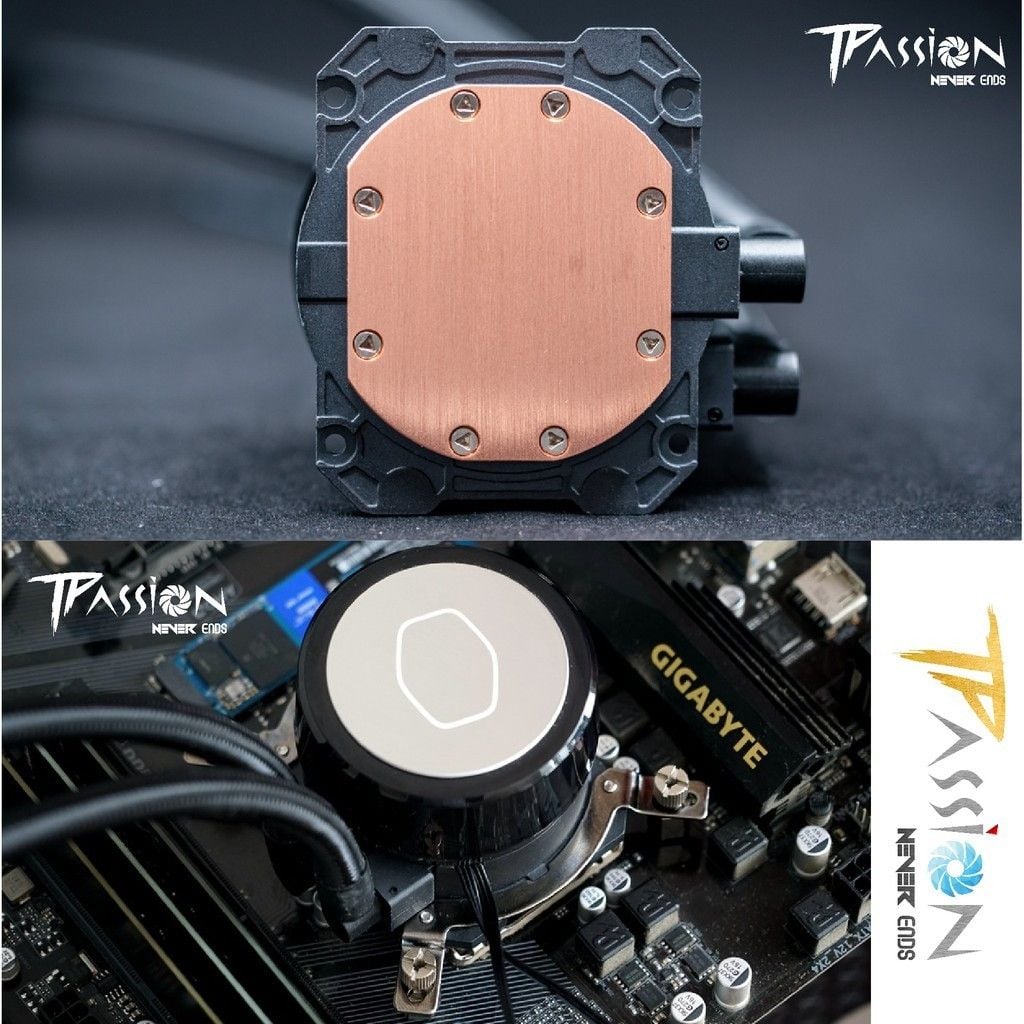 Tản nhiệt nước AIO CPU COOLER MASTER MASTERLIQUID ML240 / ML360 ILLUSION LED ARGB Gen 2 Halo - Chính hãng, MF120 240 360