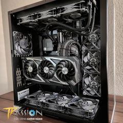 Quạt fan case 12CM PHANTEKS T30 - 120 3000RPM PWM - Chính hãng, Quạt tản nhiệt 4 Pin điều tốc, quay êm