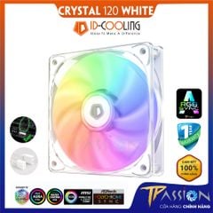 Quạt Fan Case 12cm ID-Cooling Crystal 120 White CT-12025 LED ARGB