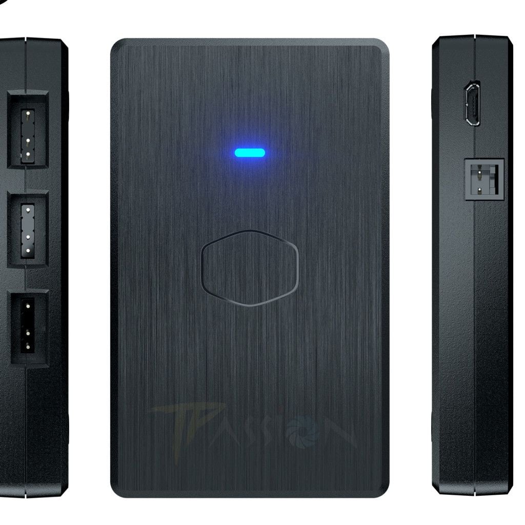 Bộ Hub điều khiển LED Cooler Master LED Controller A1 ARGB Gen 2 - Chính hãng, dùng APP phần mềm