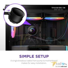 Tản nhiệt nước AIO CPU NZXT KRAKEN ELITE 360 RGB / 360 RGB (Black / White)  - Chính hãng BH 6 năm