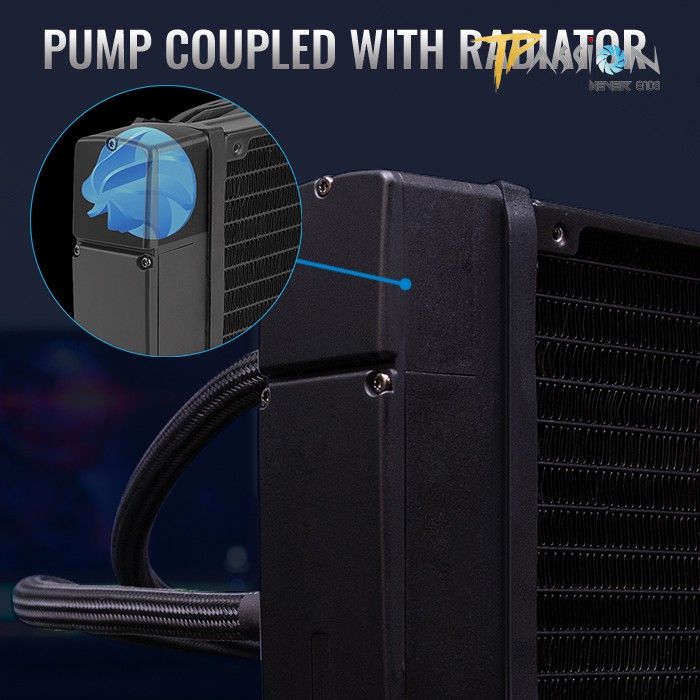 Tản nước AIO CPU Aerocool Pulse L120F LED ARGB