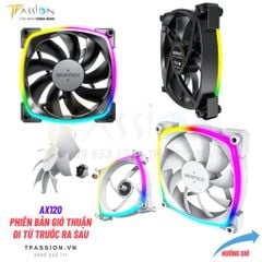 Quạt tản nhiệt Montech AX120 | RX120 PWM  |  REVERSE LED viền ARGB