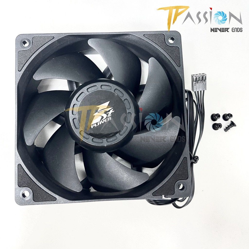 Quạt Fan Case 12cm 1STPlayer X-FAN 120 PWM - Tốc 3000RPM, 4000RPM