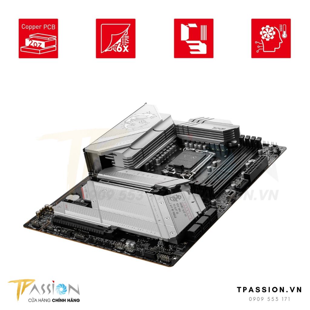 Bo mạch chủ MSI MPG Z790 EDGE WIFI EDGE WIFI DDR4 & DDR5 - Chính hãng (Mainboard WIFI 6E / Intel LGA 1700 / ATX)