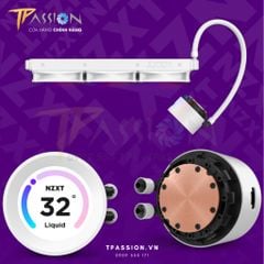Tản nhiệt nước AIO CPU NZXT KRAKEN ELITE 360 RGB / 360 RGB (Black / White)  - Chính hãng BH 6 năm
