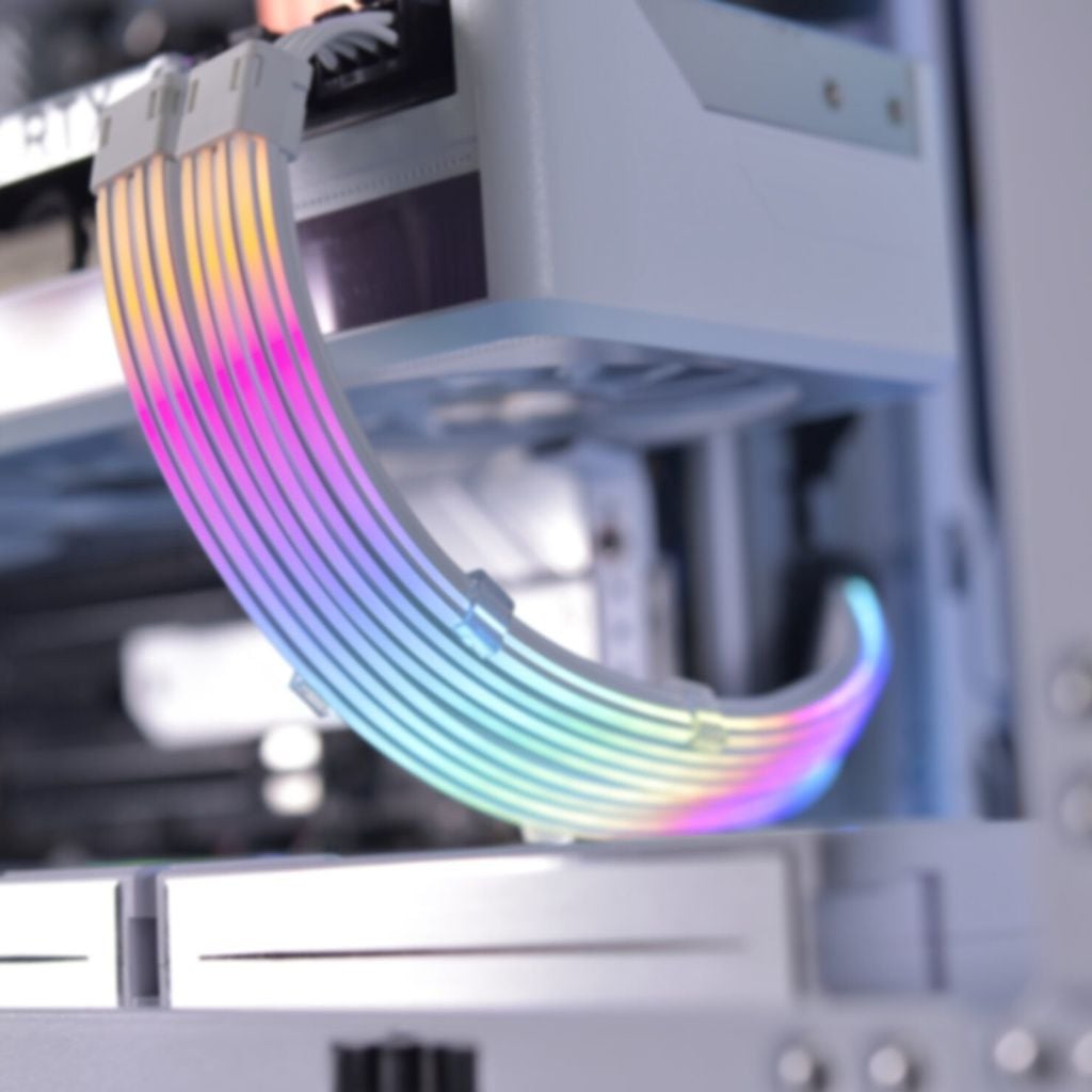 Dây nguồn nối dài LIAN LI Strimer Plus V2 thế hệ thứ 2 LED ARGB 24Pin, 2x8Pin, 3x8Pin VGA