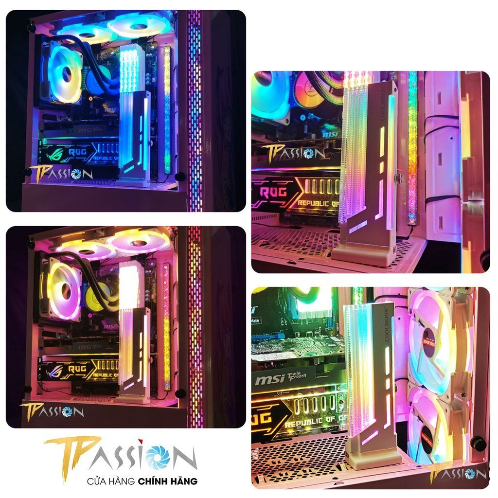 Giá đỡ VGA GPU Coolmoon GH2 LED ARGB