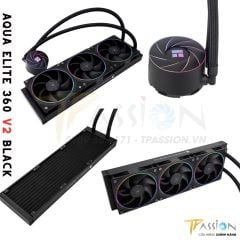 Tản nhiệt nước CPU AIO THERMALRIGHT AQUA ELITE 360 - V2  BLACK | WHITE | AE 360 V2