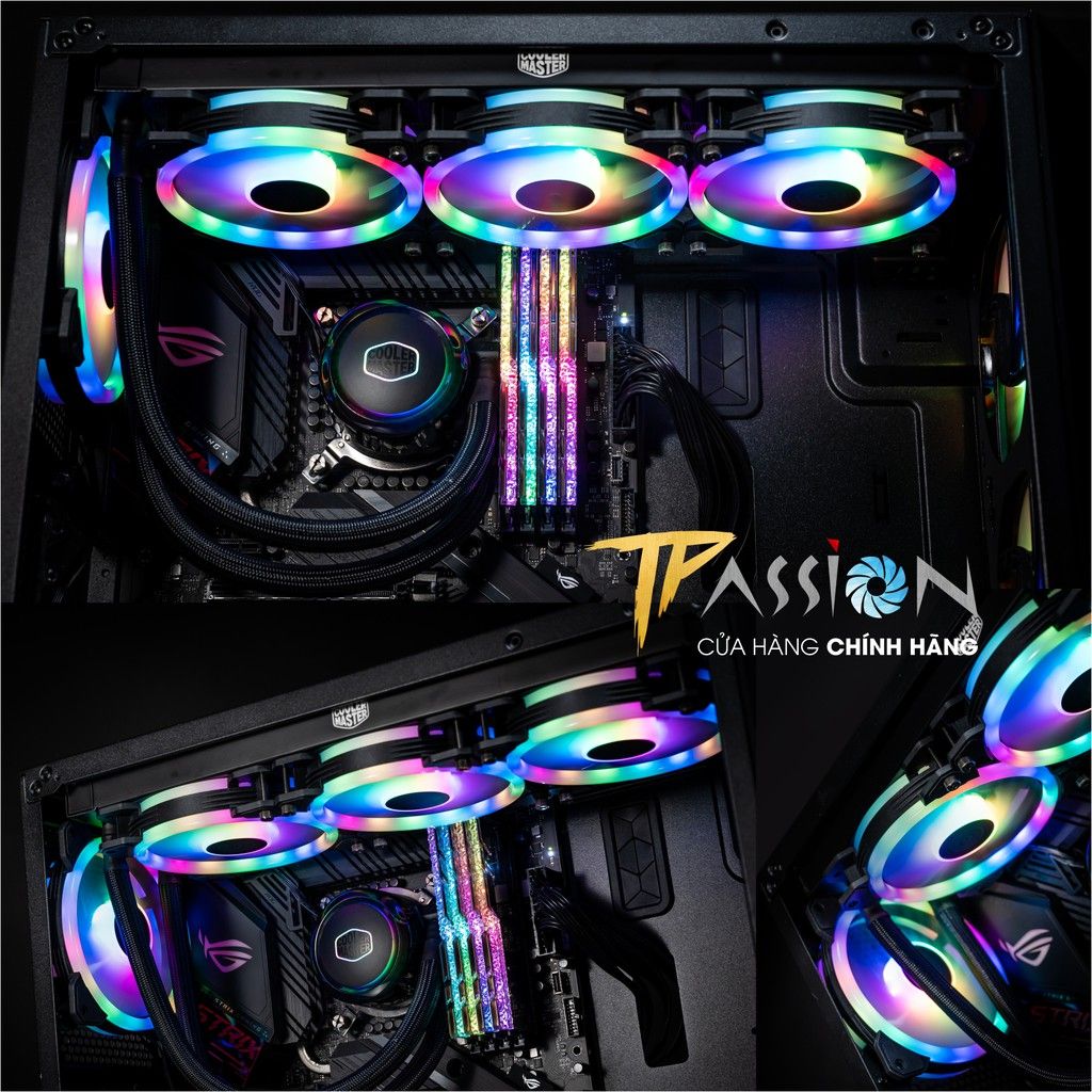 Quạt Fan Case Cooler Master MASTERFAN MF120 S2 | S3 LED ARGB