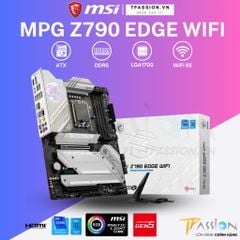 Bo mạch chủ MSI MPG Z790 EDGE WIFI EDGE WIFI DDR4 & DDR5 - Chính hãng (Mainboard WIFI 6E / Intel LGA 1700 / ATX)