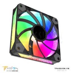 Quạt Fan case 12cm INFINITY ROYAL 5 ZONE LED AGRB - Chính hãng, daisy chain, PST, SYNC MAIN/HUB 3PIN 5V, Tản Nhiệt PWM