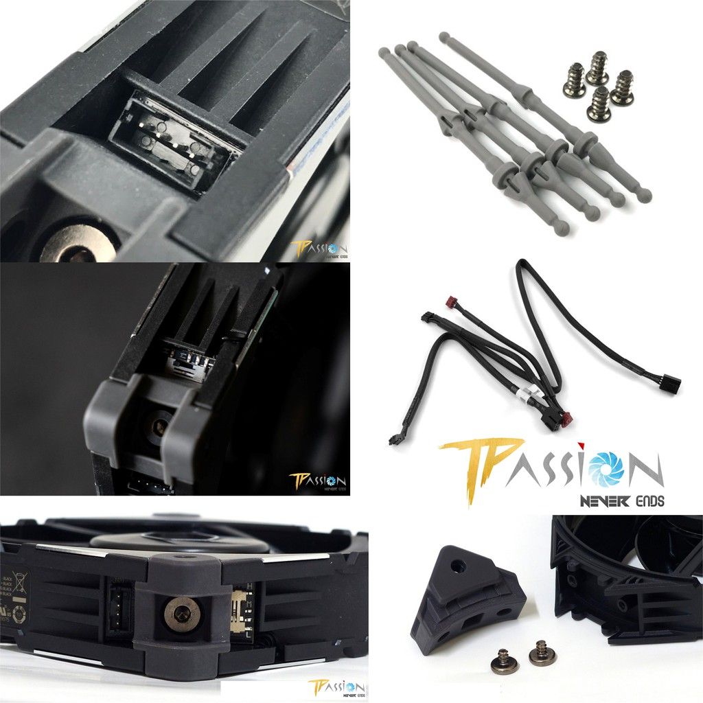 Quạt Fan Case 12cm Cooler Master MASTERFAN SF120M