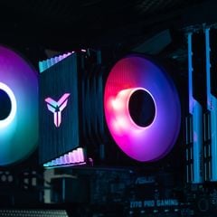 Tản nhiệt khí CPU Jonsbo CR-1400 White (Màu Trắng) LED RGB tự động