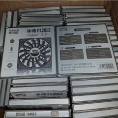 Quạt fan case 12cm FANNER F12012 Super Slim Fan mỏng 12mm