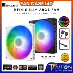 Quạt Fan Case 14cm JONSBO HF 1415 ARGB SLIM FAN | WHITE