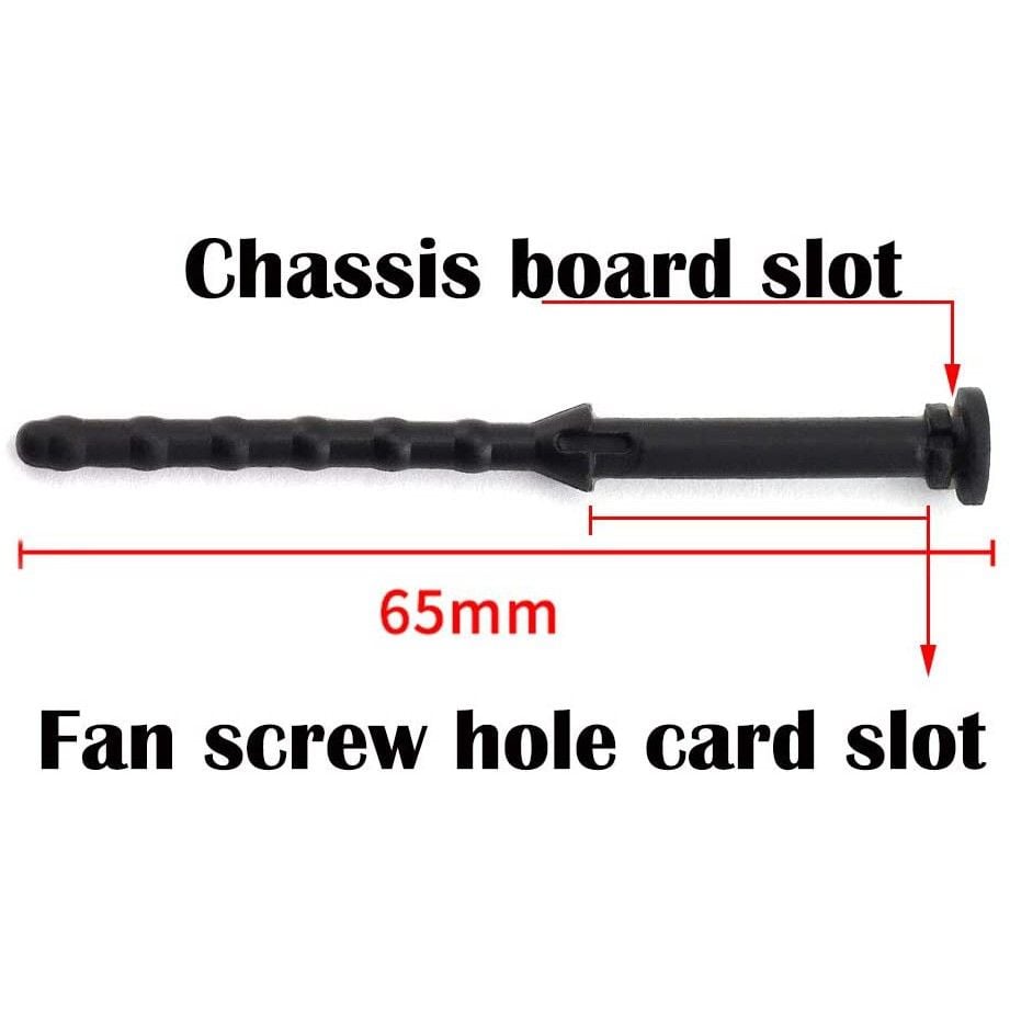 Bộ 4 Ốc cao su gắn quạt Fan Case vào thùng máy chống trầy xước