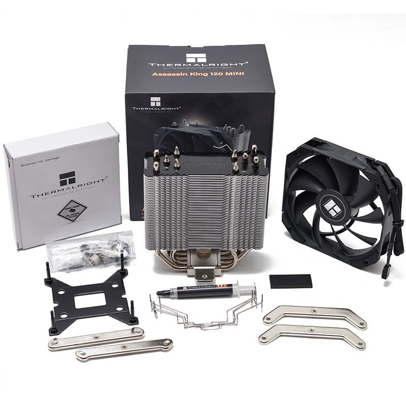 Tản nhiệt khí CPU Thermalright Assassin King 120 Mini AGHP Đen | Trắng | Trắng LED ARGB (AK120 MINI)