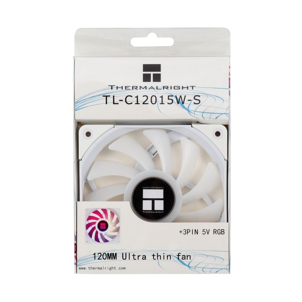 Quạt Fan Case ThermalRight TL-C12015W-S LED ARGB Slim Fan