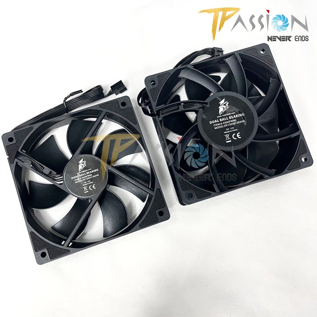 Quạt Fan Case 12cm 1STPlayer X-FAN 120 PWM - Tốc 3000RPM, 4000RPM